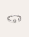 Anello Personalizzato Letter Spark Acciaio