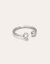 Anello Personalizzato Letter Spark Acciaio
