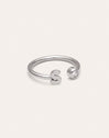 Anello Personalizzato Letter Spark Acciaio