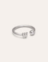 Anello Personalizzato Letter Spark Acciaio