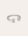 Anello Personalizzato Letter Spark Acciaio