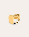 Letter Signet Personalized Gold Ring