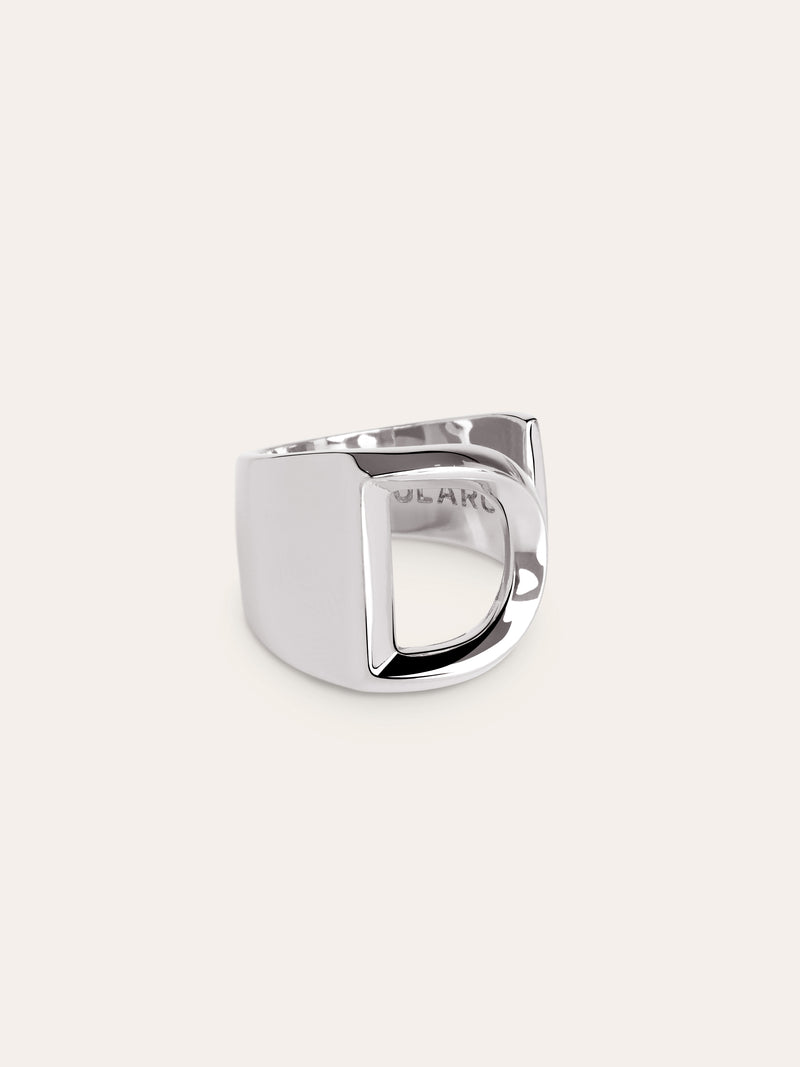 Anillo Personalizado Letter Signet