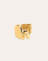 Letter Signet Personalized Gold Ring