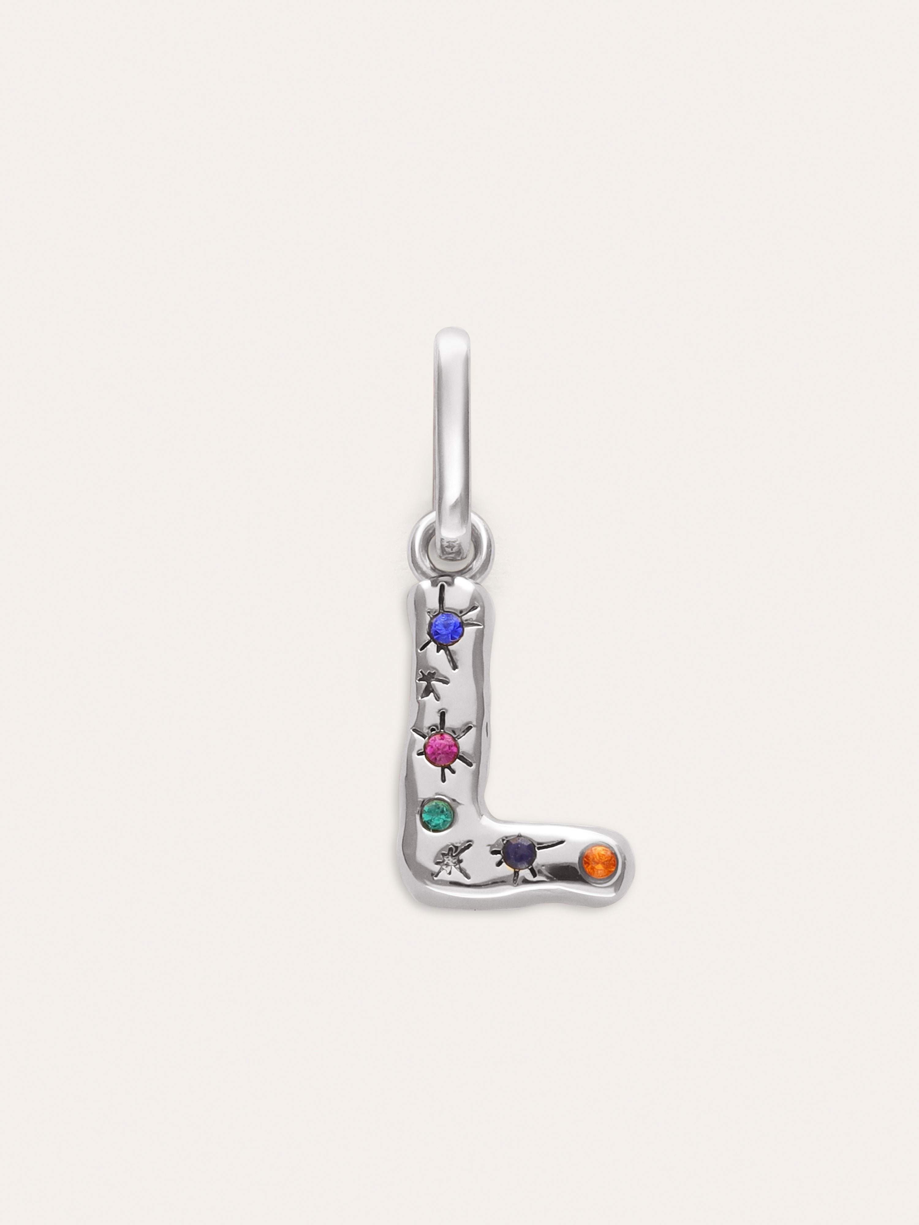 Charm Personalizado Inicial Organic Colors