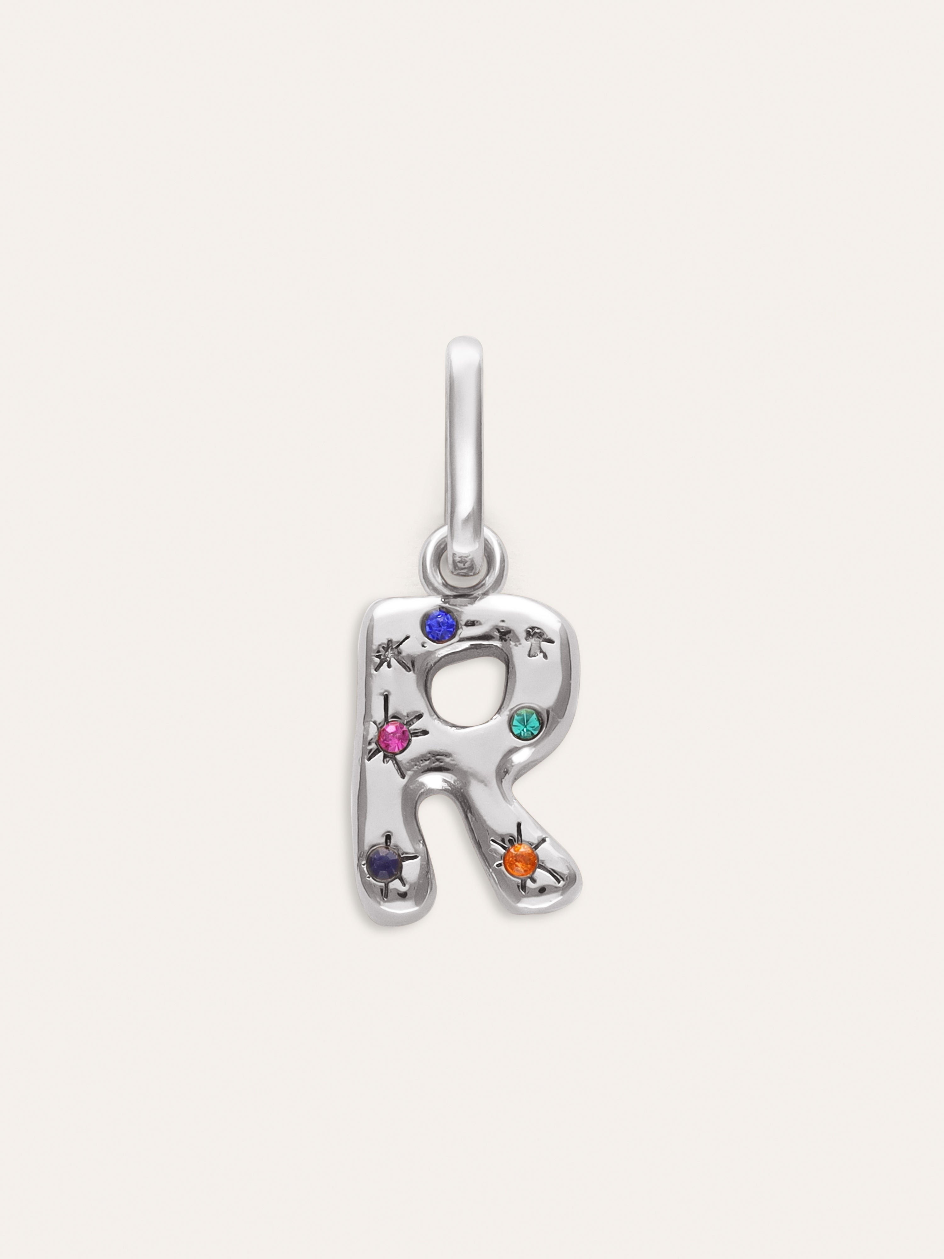 Charm Personalizado Inicial Organic Colors