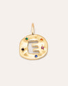 Charm Personalizado Organic Colors Letter Baño Oro