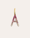 Charm Letter Spark Sakura 18K Gold Plated