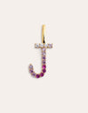 Charm Letter Spark Sakura 18K Gold Plated