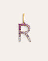 Charm Letter Spark Sakura 18K Gold Plated