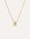 Hailey Letter Halskette Edelstahl, vergoldet