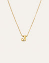 Hailey Letter Halskette Edelstahl, vergoldet
