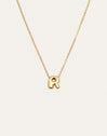Hailey Letter Halskette Edelstahl, vergoldet