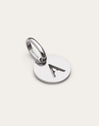 Charm Mini Medallion Letter Acier