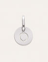 Charm Mini Medallion Letter Acier