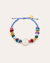 Bracelet Personnalisé Lettre Nacre Acier Plaqué Or - vista 8