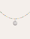 Colar Personalizado Colors Enamel Letter