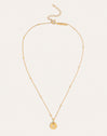 Colar Personalizado Mini Medallion Banhado a Ouro