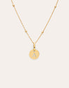 Colar Personalizado Mini Medallion Banhado a Ouro