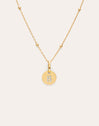 Colar Personalizado Mini Medallion Banhado a Ouro