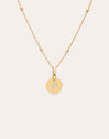Colar Personalizado Mini Medallion Banhado a Ouro