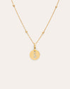 Colar Personalizado Mini Medallion Banhado a Ouro