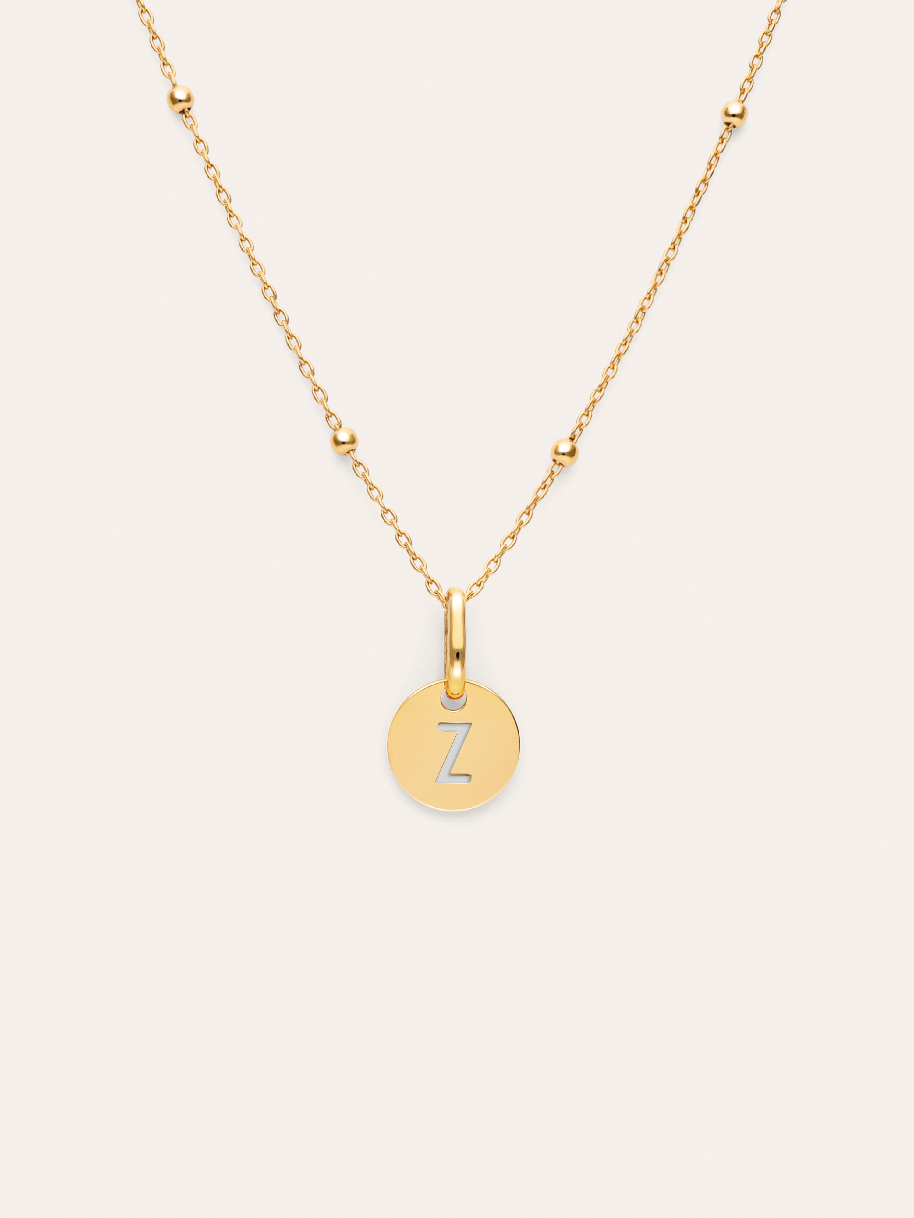 Colar Personalizado Mini Medallion Banhado a Ouro