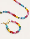 Pack Cadeau Collier et Bracelet Bloom Acier Plaqué Or