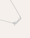 Carrie Personalisiertes Halskette, Silber