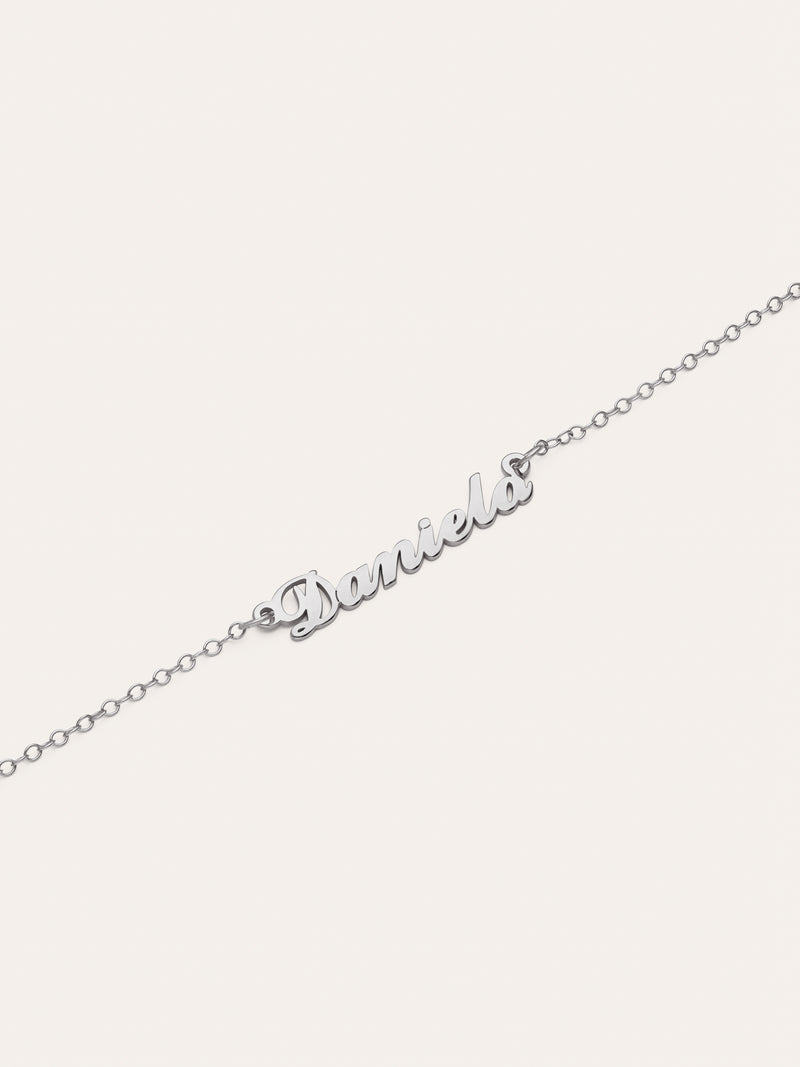 Pulsera Personalizada Carrie Plata