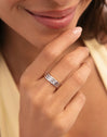 3 Ring Set Palmar Spark Steel