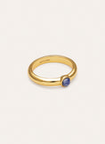 Anello Alma Cianite Placcato Oro