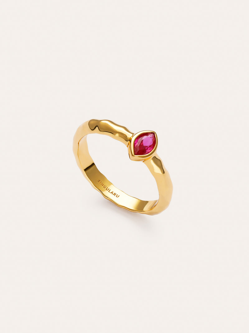 Anello Alma Rosé Placcato Oro