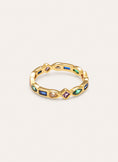 Anel Cascade Banhado a Ouro