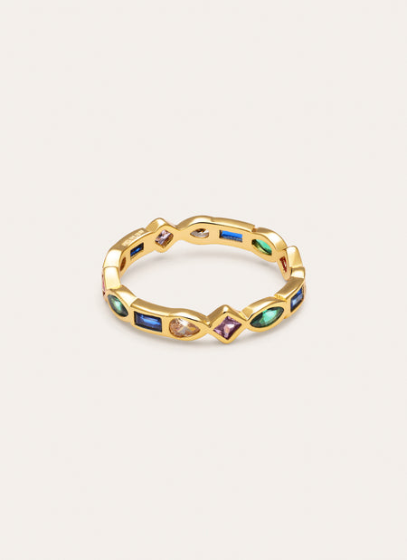 Bague Cascade Plaqué Or