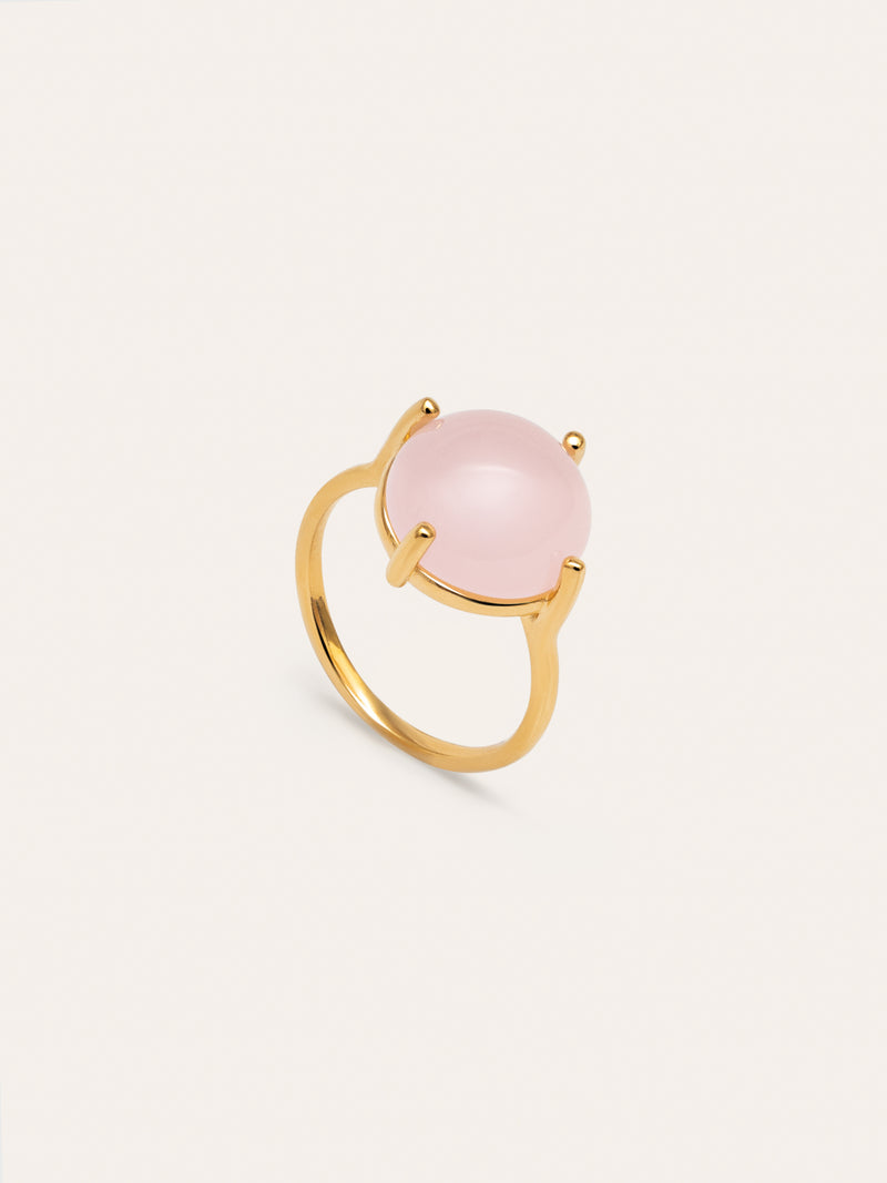 Celebrate Ring Pink, vergoldet