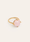 Anillo Celebrate Pink Baño Oro