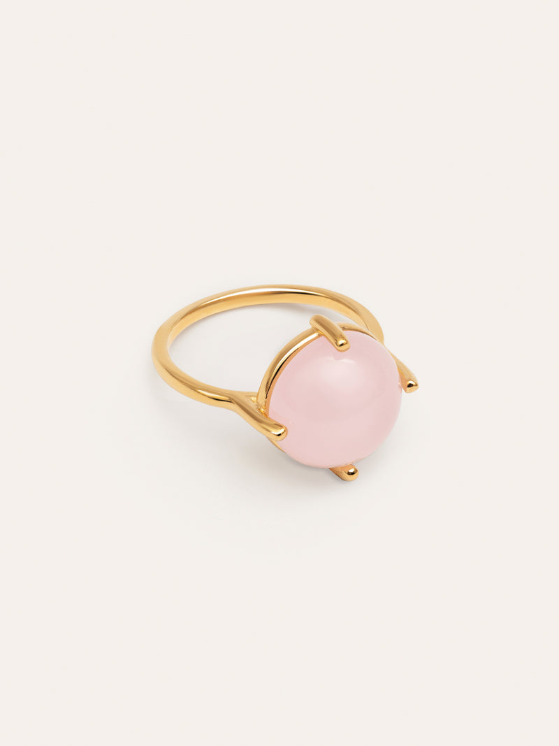 Celebrate Ring Pink, vergoldet