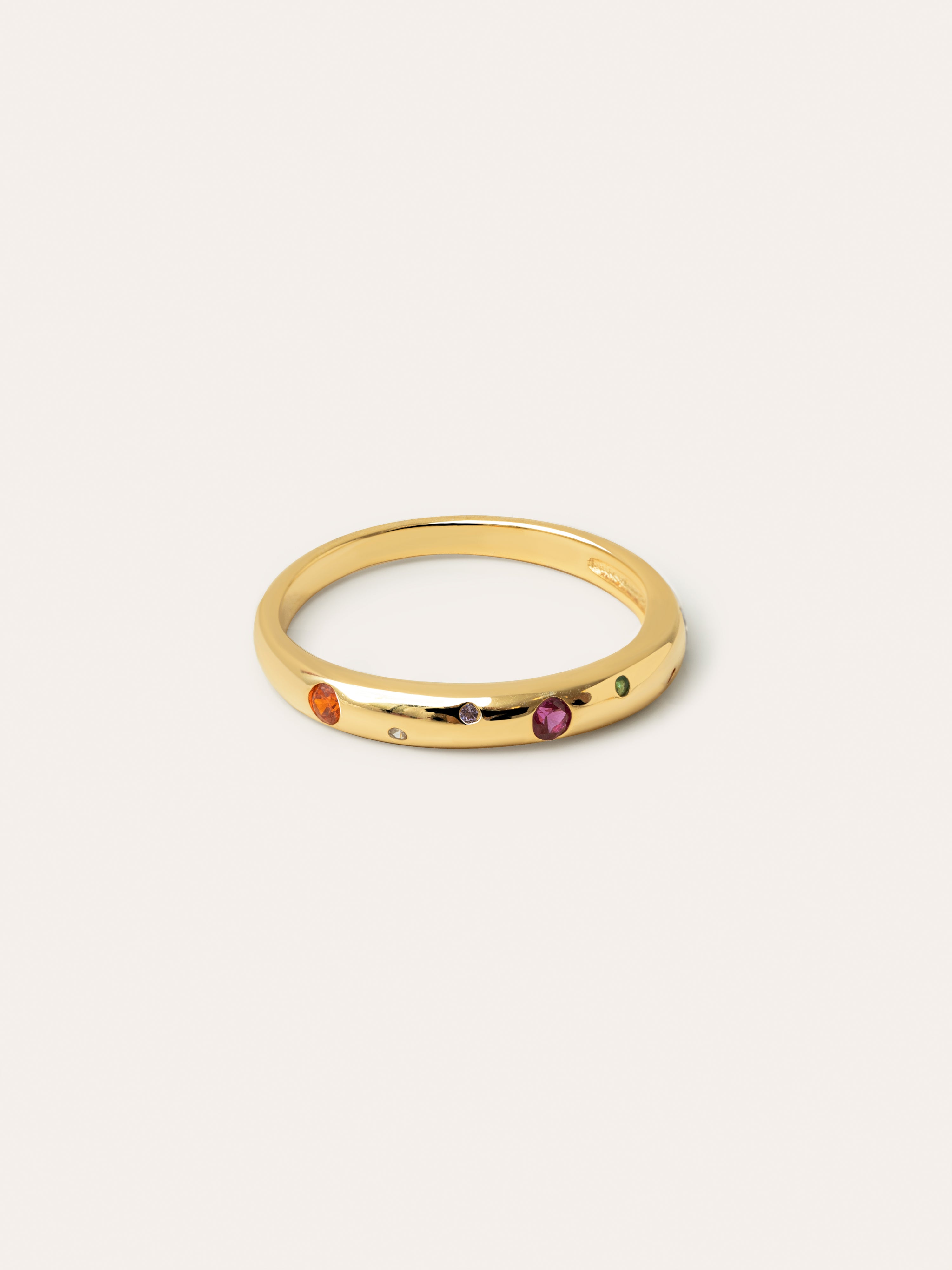 Bague Colors Space Plaqué Or