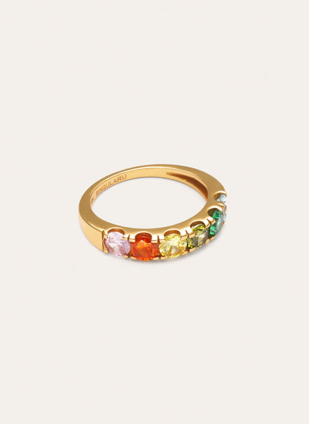 Anel Colorway Banho Ouro