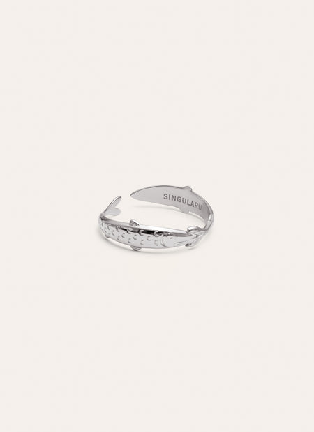 Anillo Duo Fish Acero