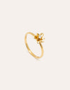 Anillo Gardenia Baño Oro