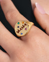 Anillo Mamá Baño Oro
