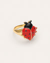 Ladybug Gold Ring