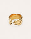 Ring Maui Staal verguld