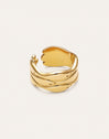 Ring Maui Staal verguld