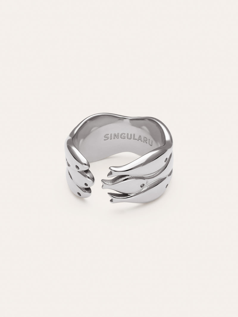 Ring Maui Staal