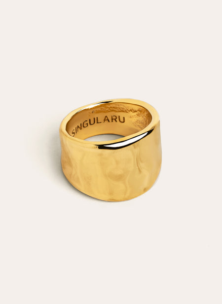 My Ocean Ring Gold-Plated Steel