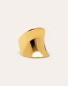 Odisea Ring Edelstahl, vergoldet