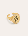 Mystic Snake Gold Ring 